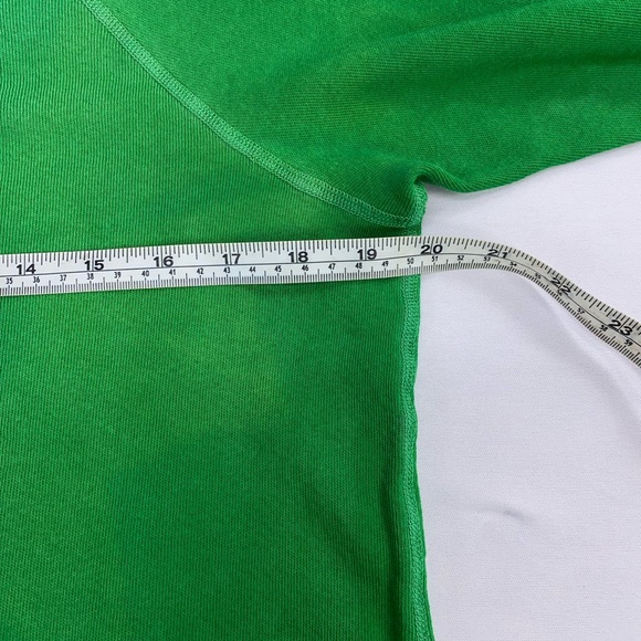 Freecity Supervintage Green Blue Supermat Open Hand Sweatshirt Women's XS New - Picture 15 of 16